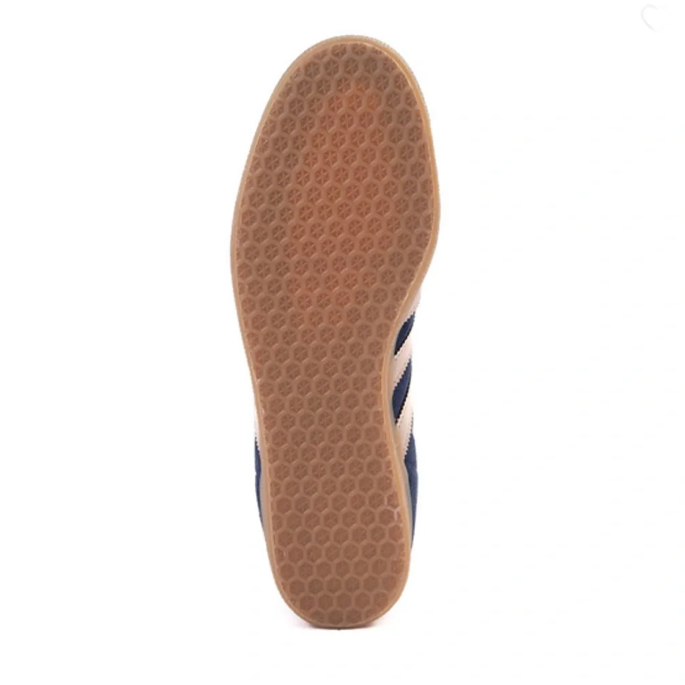 adidas Gazelle Night Indigo/Wonder Taupe Gum Sole - Picture 6 of 9